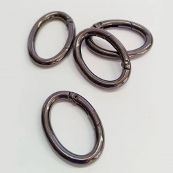 Метална халка с отваряне овал