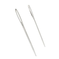 Игли за зашиване на плетиво Pony Knitters needles 14/17 2 броя - никел