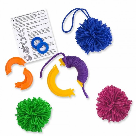 Форми за пом пон Pony комплект 3 бр. Форми за пом пон Pony комплект 3 бр.