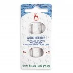 Игли за зашиване на плетиво Pony Wool needles 16мм 2 броя метал