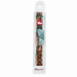 Игли за чорапи Prym KnitPro Natural CUBICS 15см