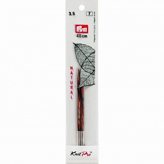 Игли за обръчи Prym KnitPro Natural - къси, избор номера от 3мм до 6мм Игли за обръчи Prym KnitPro Natural - къси, избор номера от 3мм до 6мм