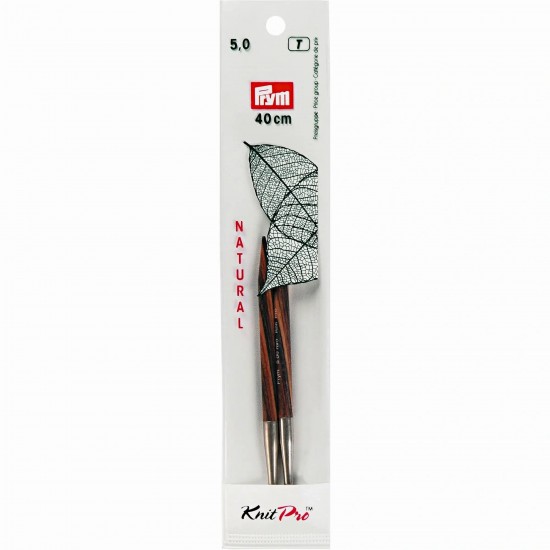 Игли за обръчи Prym KnitPro Natural - къси, избор номера от 3мм до 6мм Игли за обръчи Prym KnitPro Natural - къси, избор номера от 3мм до 6мм