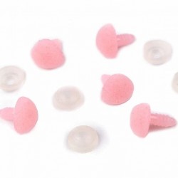 Носле за плетени играчки с велурен ефект 14x15мм Носле за плетени играчки с велурен ефект 14x15мм