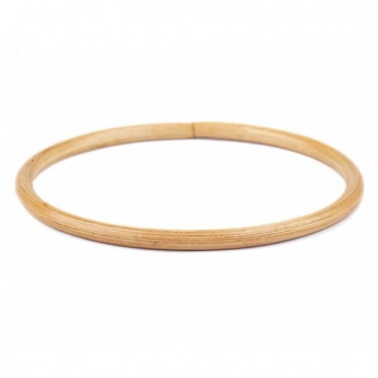 Дръжкa за чанта кръг естествен бамбук 1 брой