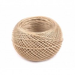 Ленен конец за мъниста 50м - произведен в Чехия