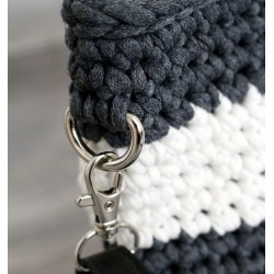 Метален ринг форма Д за чанти