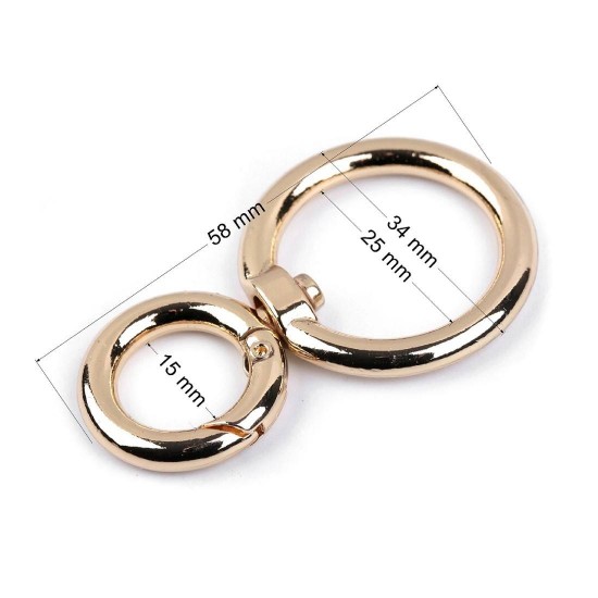 Карабина за макраме и чанти - модел 3 Карабина за макраме и чанти - модел 3