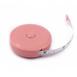 Шивашки сантиметър ролетка 150 см с 3D цвете Шивашки сантиметър ролетка 150 см с 3D цвете