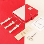 Кука перфоратор за пънч бродерия The Oxford Company комплект Natural Кука перфоратор за пънч бродерия The Oxford Company комплект Natural