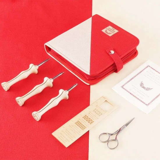 Кука перфоратор за пънч бродерия The Oxford Company комплект Natural Кука перфоратор за пънч бродерия The Oxford Company комплект Natural