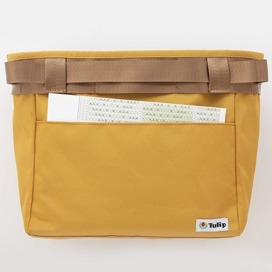 Чанта за плетива Tulip Project bag комплект 2 броя - цвят горчица Чанта за плетива Tulip Project bag комплект 2 броя - цвят горчица