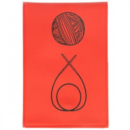 Игли за зашиване на плетиво Tulip асорти фини 5 броя в червен магнитен калъф