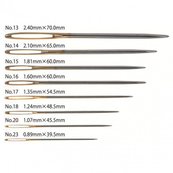Игли за зашиване на плетиво Tulip - избор размери