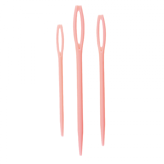 Игли за зашиване на плетиво Tulip розови 3 броя