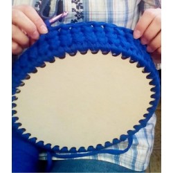 Основа за панер на една кука - кръг (различни размери)