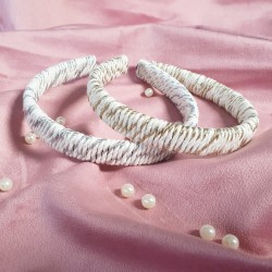 Тройно усукано въже 3MM с метален ефект два цвята 50 метра Тройно усукано въже 3MM с метален ефект два цвята 50 метра