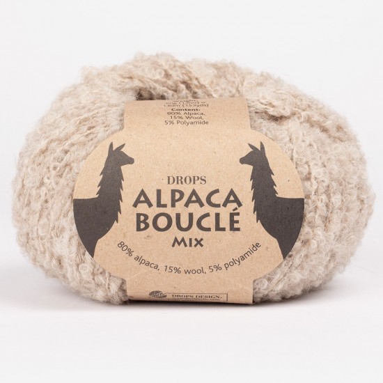 ДРОПС Алпака букле - DROPS Alpaca boucle - мека, лека и много пухкава!