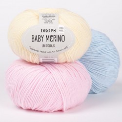 ДРОПС Бейби мерино - DROPS Baby merino - eкстра фина мериносова вълна, superwash