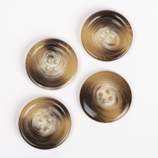 Marble motif button 25mm