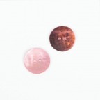 Седефено копче Drops 20мм розов Седефено копче Drops 20мм розов