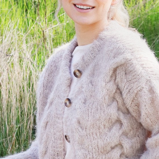 Marble motif button 25mm