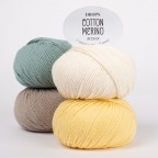 ДРОПС Котън мерино - DROPS Cotton merino - eкстра фина мериносова вълна и памук