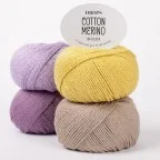 ДРОПС Котън мерино - DROPS Cotton merino - eкстра фина мериносова вълна и памук