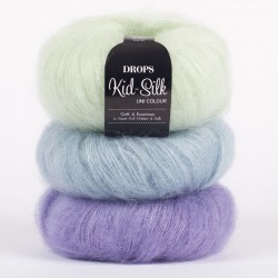 ДРОПС Кид силк - DROPS Kid Silk - луксозен микс от супер кид мохер и коприна