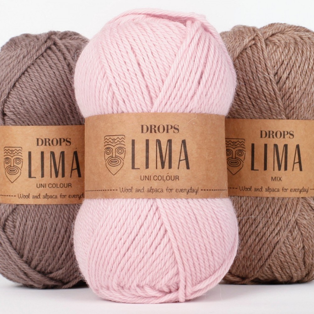 Прежда Лима Drops Lima е устойчива прежда за класически зимни плетива ...