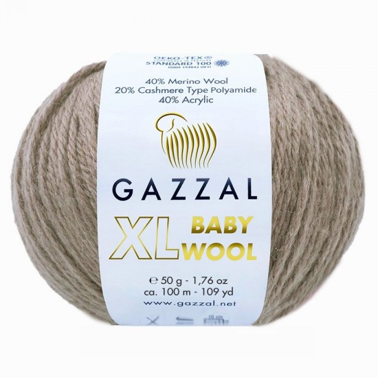 Бейби вул ХЛ - мека като кашмир