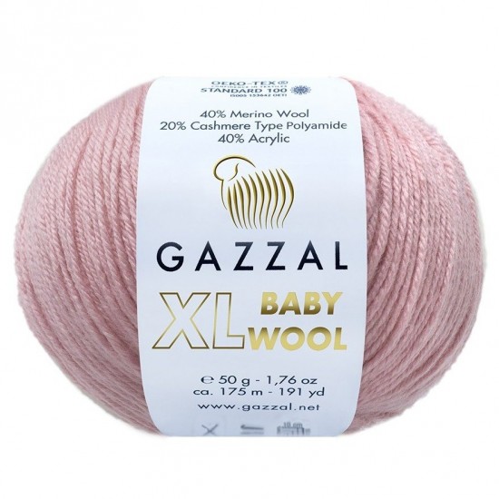 Бейби вул ХЛ - мека като кашмир