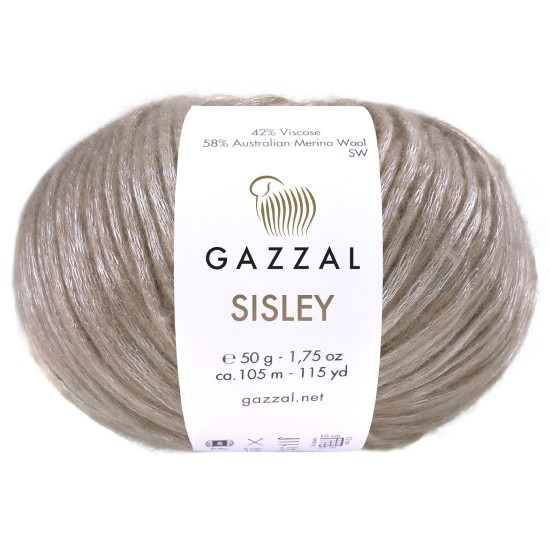 Сисли - мерино с копринено сияние