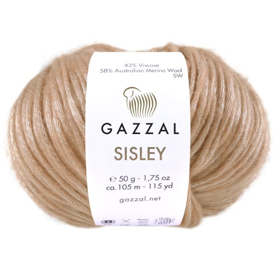 Сисли - мерино с копринено сияние Сисли - мерино с копринено сияние