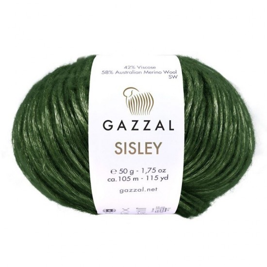 Сисли - мерино с копринено сияние