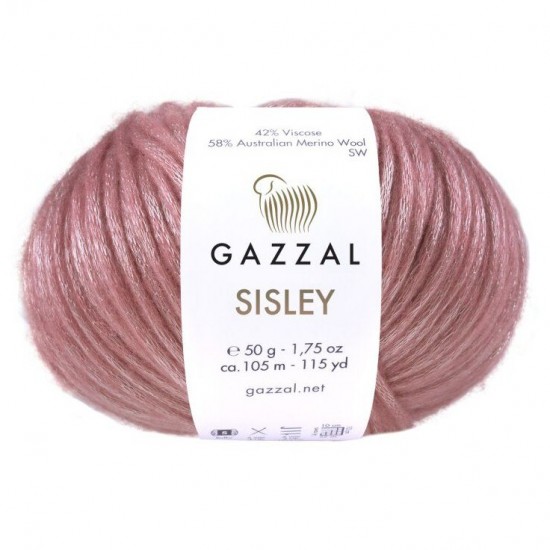 Сисли - мерино с копринено сияние