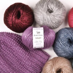 Сисли - мерино с копринено сияние