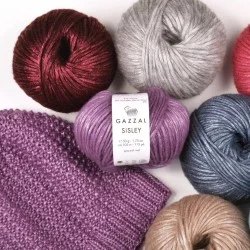 Сисли - мерино с копринено сияние