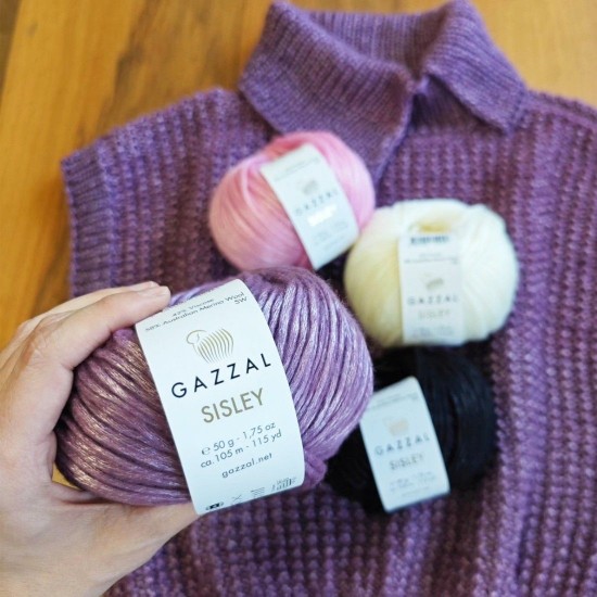 Сисли - мерино с копринено сияние Сисли - мерино с копринено сияние