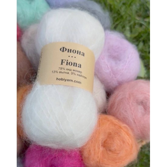 Фиона - пухкава мохерна прежда Фиона - пухкава мохерна прежда