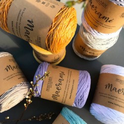 Макраме 250 грама - 85% памук и 15% полиестер