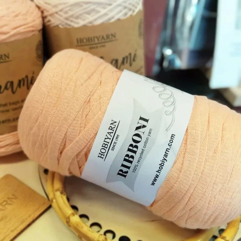 【ymiyazaki16】Plage COTTON TAPE YARN Ribbon cotton tape yarn. Hobiyarn online yarn store. Hobiyarn.com