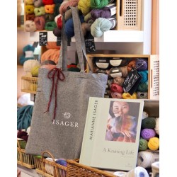 Чанта за плетива Isager - скандинавска елегантност и устойчив стил