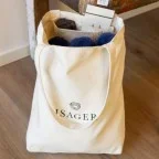 Чанта за плетива Isager - скандинавска елегантност и устойчив стил