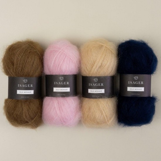Силк Мохер Isager - супер премиум кид мохер и коприна