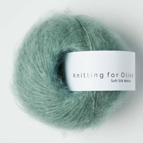 Soft Silk Mohair Knitting for Olive
