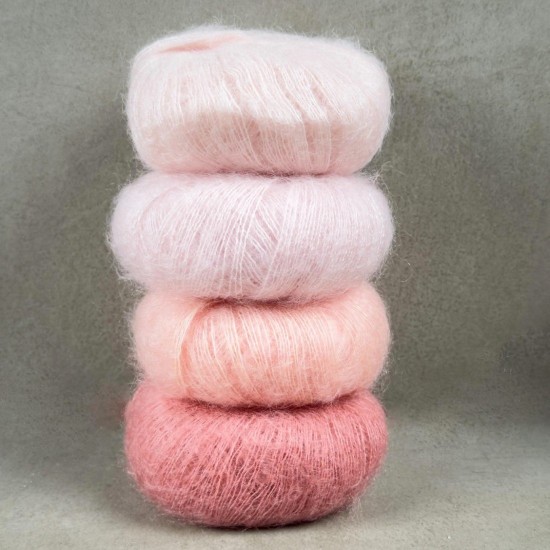 soft silk mohair knitting for olive прежда Soft Silk Mohair Knitting for Olive
