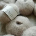 Soft Silk Mohair Knitting for Olive