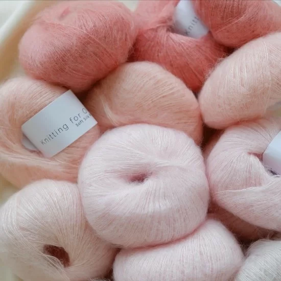 Soft Silk Mohair Knitting for Olive
