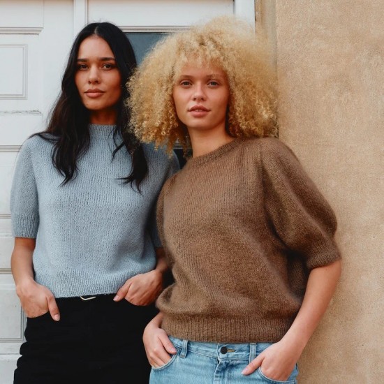 soft silk mohair knitting for olive прежда Soft Silk Mohair Knitting for Olive